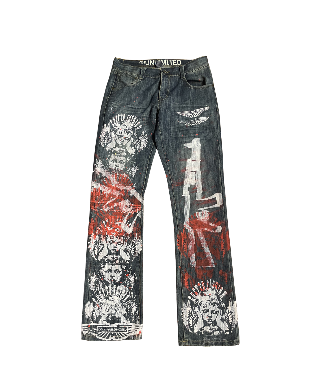 Guetto Fashion Custom Jeans 1 de 1