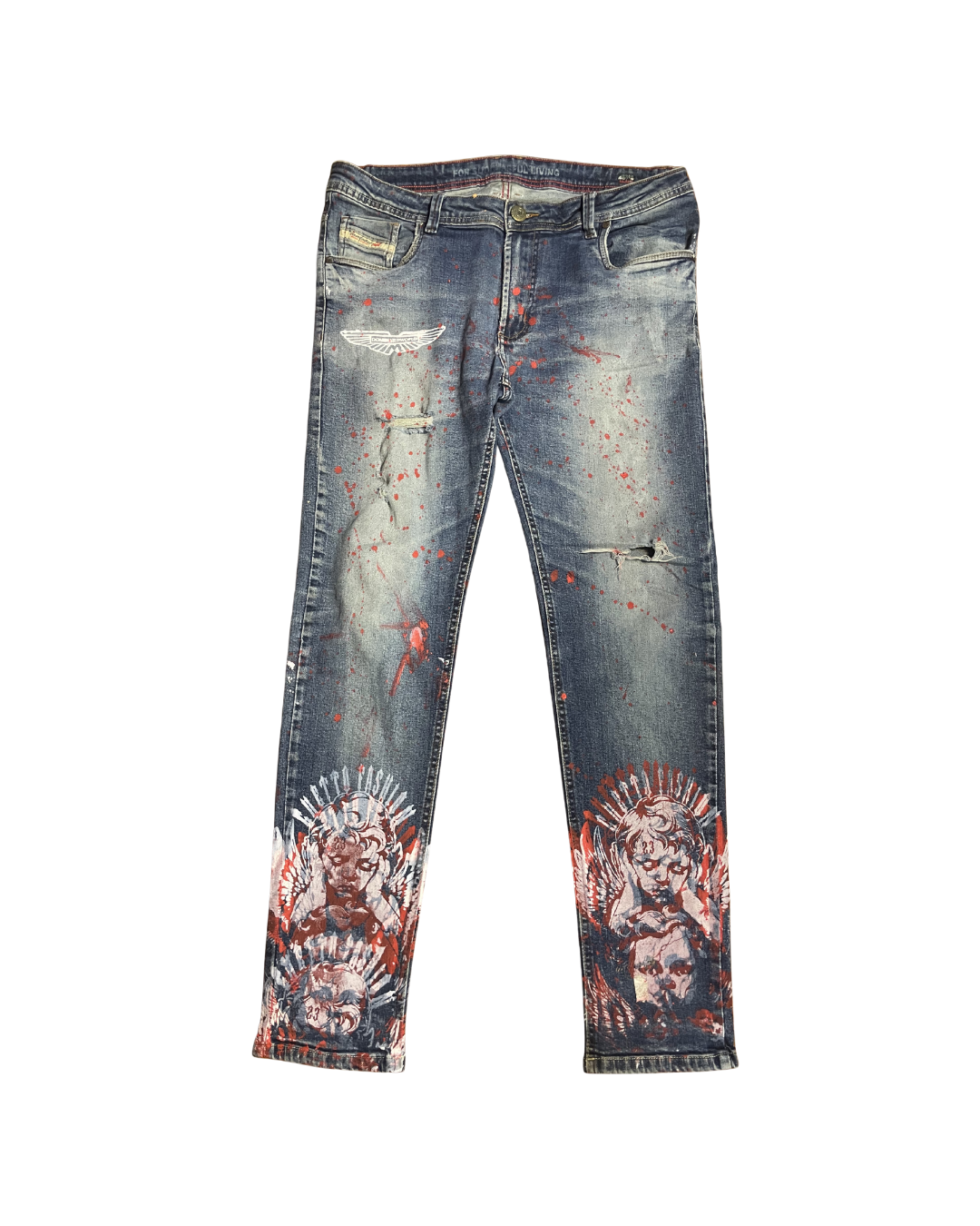 Guetto Fashion Diesel Custom Pants 1 de 1