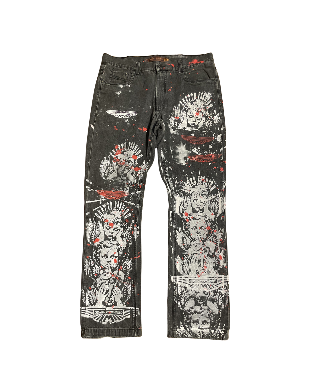 Guetto Fashion Custom Jinglers Jeans 1 de 1