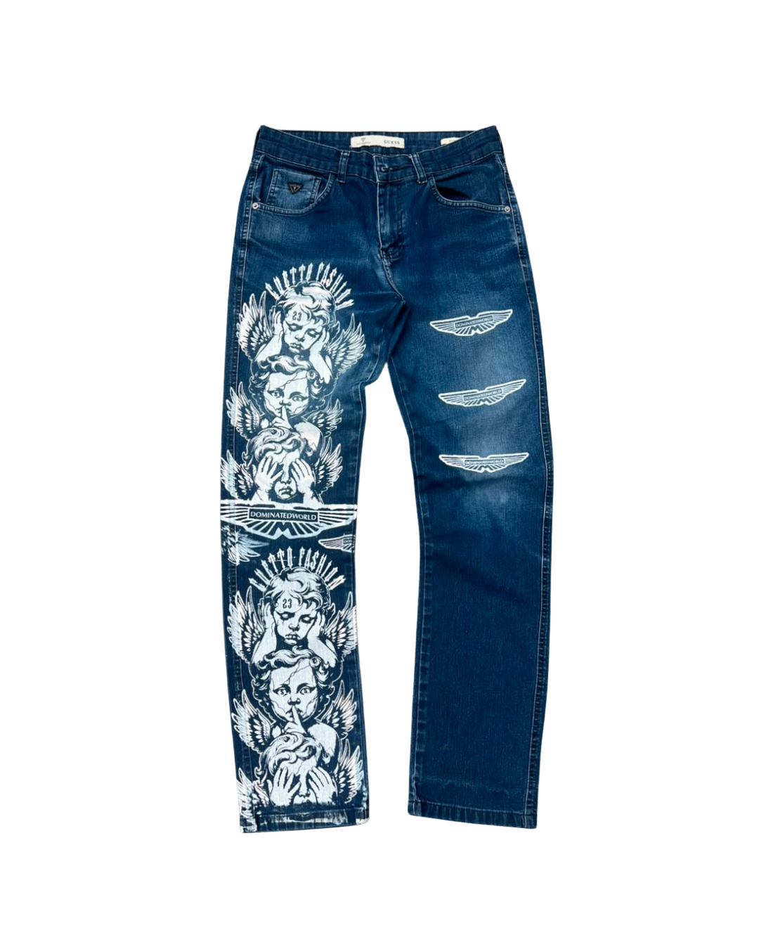 Guetto Fashion Custom Jeans Guess 1 de 1